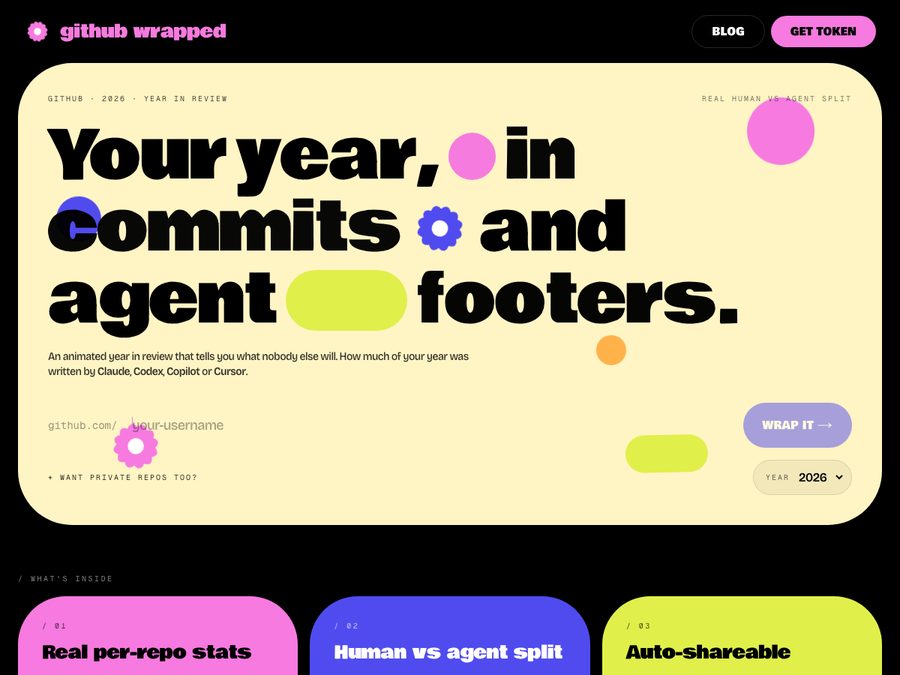 GitHub Wrapped 2026